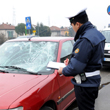 Ciclista investita, trauma cranico
