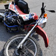 In moto contro un camion. Grave centauro di Gallignano