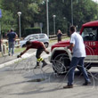 Temporale a Crema, cade un cavo di protezione della rete d'alta tensione