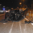 Incidente spettacolare in via Libero Comune, a Crema. Un ferito, il video
