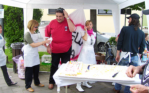 Festa tutta speciale per Diana, ancora<br>in Polonia. Arcari ha letto le motivazioni<br>del Nastro Paternit� 2008 conferito<br>alla memoria di Angelo Ogliari