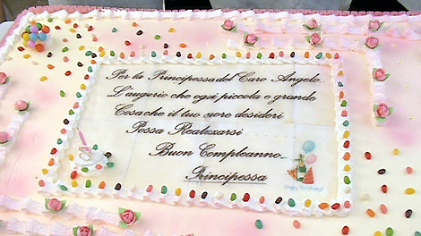 Festa tutta speciale per Diana, ancora<br>in Polonia. Arcari ha letto le motivazioni<br>del Nastro Paternit� 2008 conferito<br>alla memoria di Angelo Ogliari
