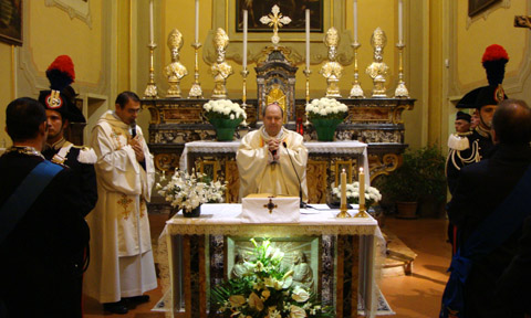 Virgo Fidelis. Nella chiesa di San Bartolomeo � stata festeggiata la Patrona dei Carabinieri