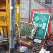 Lo scatto, "discarica in centro"