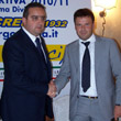 Manolo Bucci, primo giorno da presidente del Pergocrema