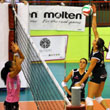 Crema Volley, violarosa al lavoro