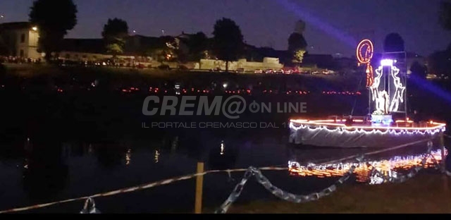 Montodine, domenica la Madonna sul fiume