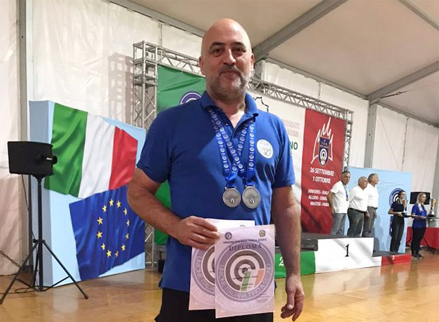 Tiro a segno, due medaglie per Luca Pedrinazzi