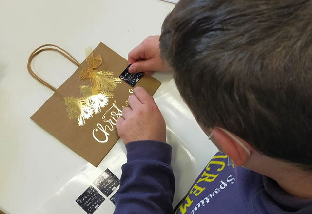 Anffas Crema, Christmas box ricche d'amore