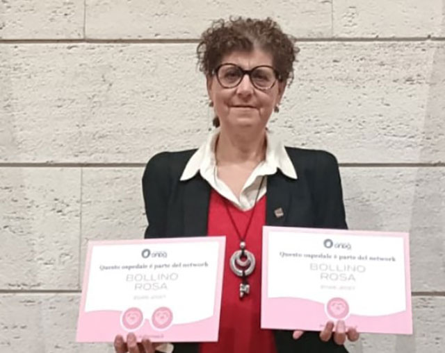Roma. Asst Crema premiata con il Bollino Rosa