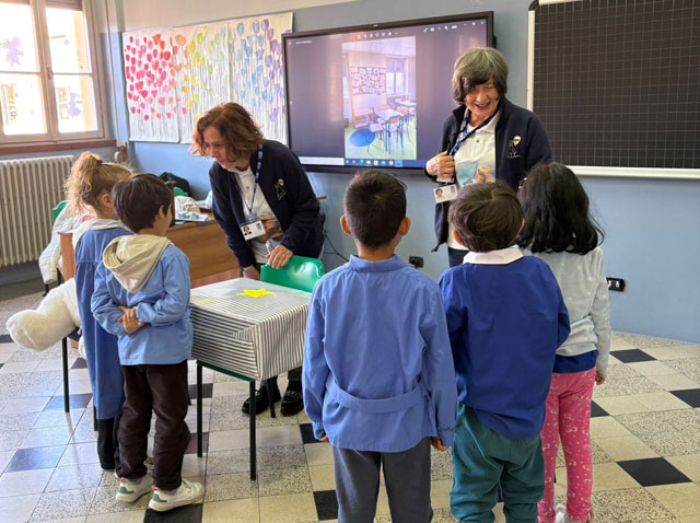 Se lo conosci non lo temi, Abio a scuola