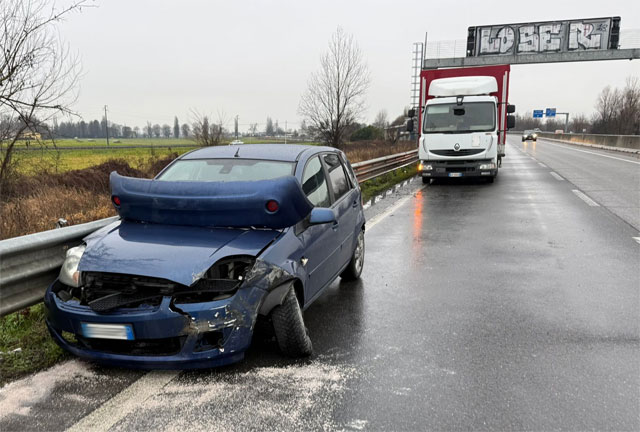 Vaiano Cremasco, scontro lungo la Paullese