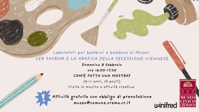 Grafica. Laboratori gratuiti per bambini