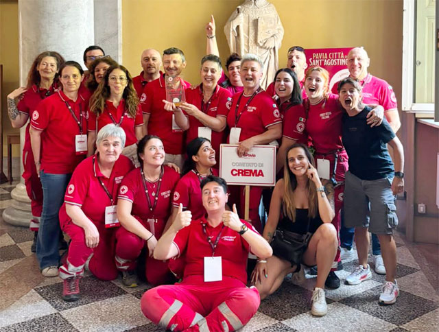 Cri Crema prima alle Olimpiadi primo soccorso