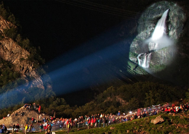 Cascate del Serio, sabato apertura notturna