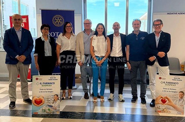 Farmaco sospeso, Rotary e Asst Crema insieme